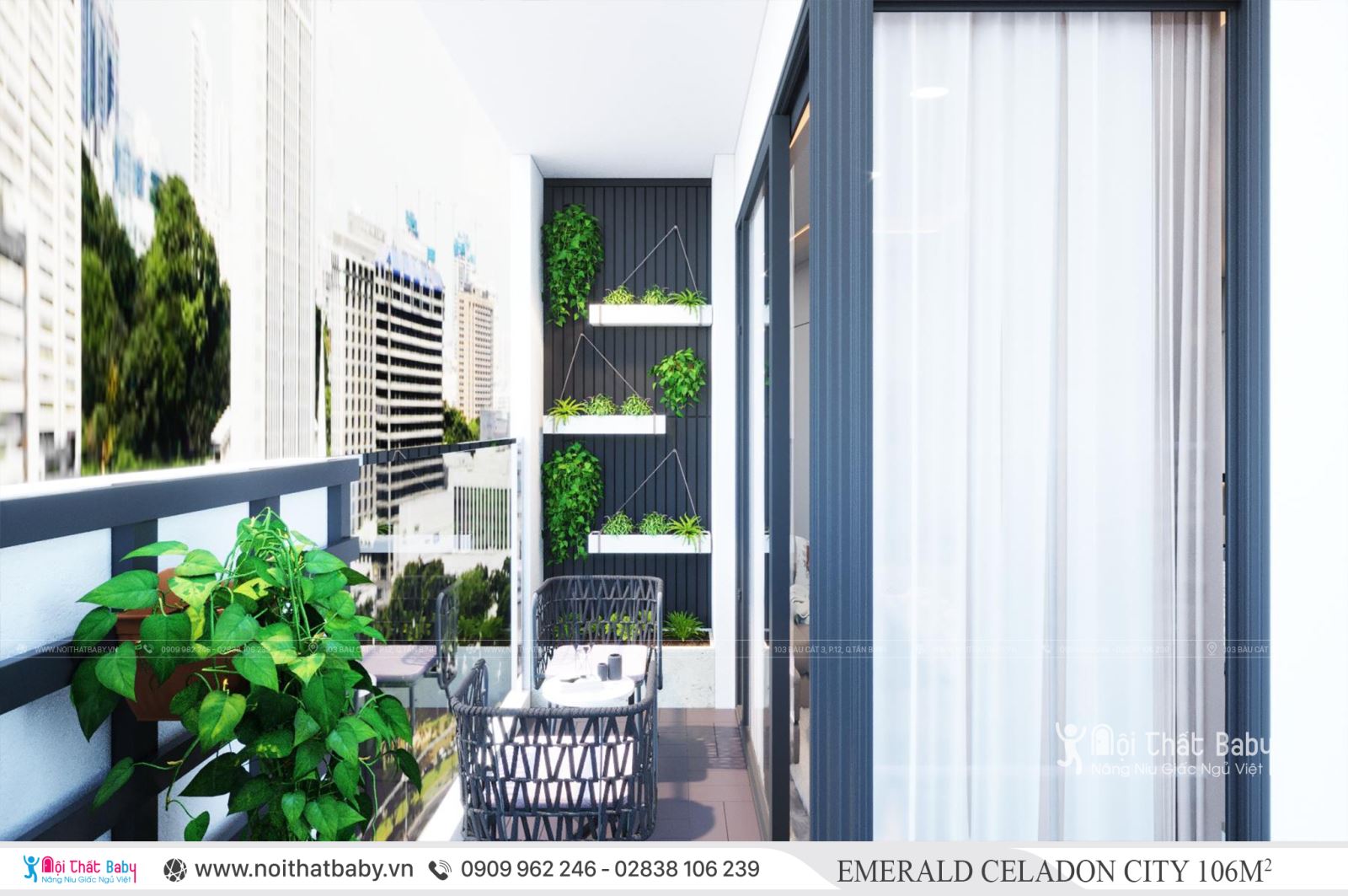 Tổng hợp các mẫu thiết kế nội thất Chung cư Emerald Celadon City